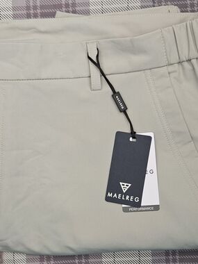 MAELREG Performance Light Green Proflex Performance Pants 42x32